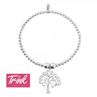TRINK: STERLING SILVER TREE OF LIFE BRACELET