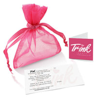 TRINK: STERLING SILVER CRYSTAL CHARM BRACELET