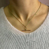 Blast from the past T-Bar Necklace 20Inch