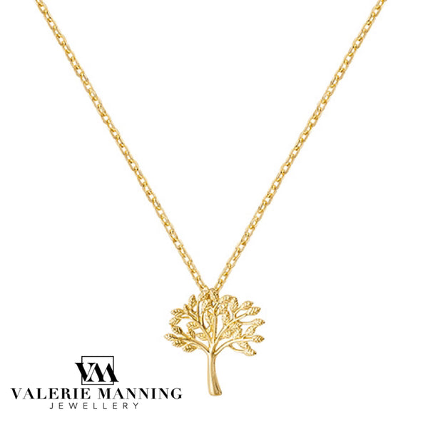 VMJ GOLD: 9CT GOLD TREE OF LIFE PENDANT