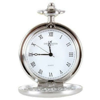 DAVID ASTER SILVER POCKET WATCH