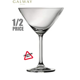 GALWAY CRYSTAL: CLARITY MARTINI (SET OF 6)