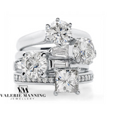 DIAMONDS @ VMJ: PEAR SHAPE CLUSTER RING WITH DIAMOND SHOULDERS