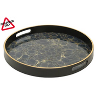 MINDY BROWNES SERVING TRAY DEEP BLUE