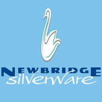 NEWBRIDGE SILVERWARE: DEW DROP PENDANT WITH CLEAR STONE