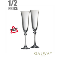 GALWAY CRYSTAL: LIBERTY FLUTE PAIR